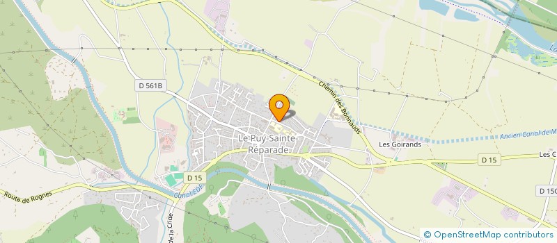 localisation de l'entreprise MADAME ALICE SARDI  LE PUY-SAINTE-REPARADE