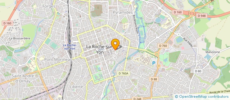 localisation de l'entreprise MADAME ALICE SARRAZIN à LA ROCHE-SUR-YON