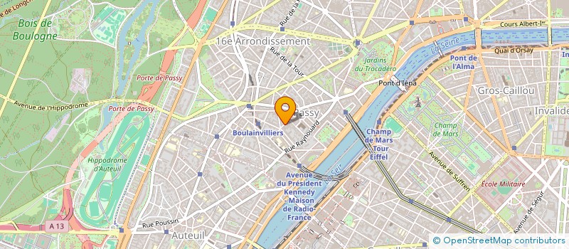 localisation de l'entreprise MADAME ALICE SCAGNETTO  PARIS