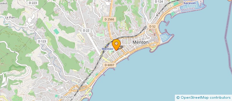 localisation de l'entreprise MADAME ALICE SCHIOPU  MENTON