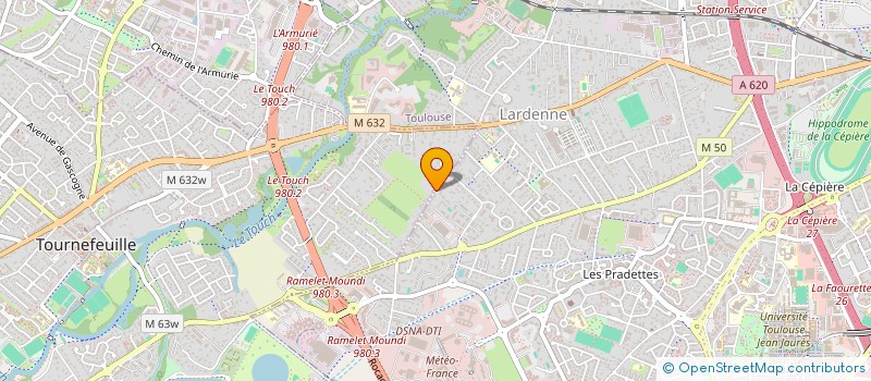 localisation de l'entreprise MADAME ALICE SCHONFELD  TOULOUSE