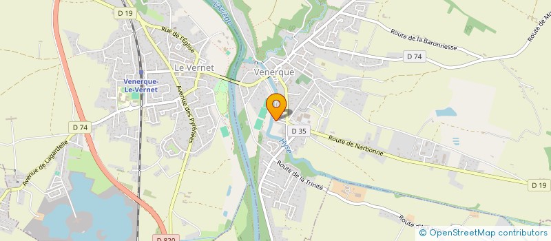 localisation de l'entreprise MADAME ALICE SERRADELL à VENERQUE