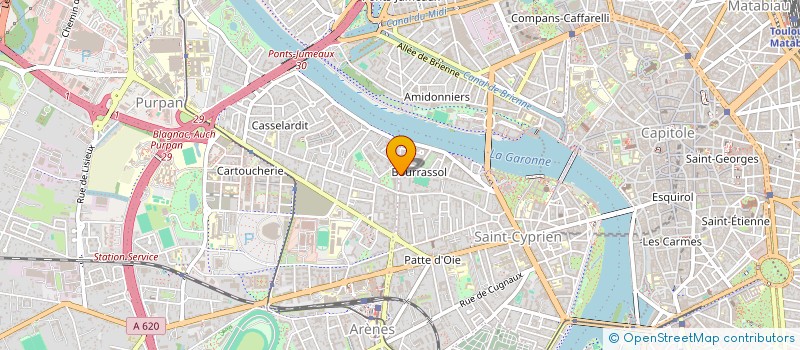localisation de l'entreprise MADAME ALICE SEYED ALIAKBAR KOUPAYEH BAQUERRE à TOULOUSE