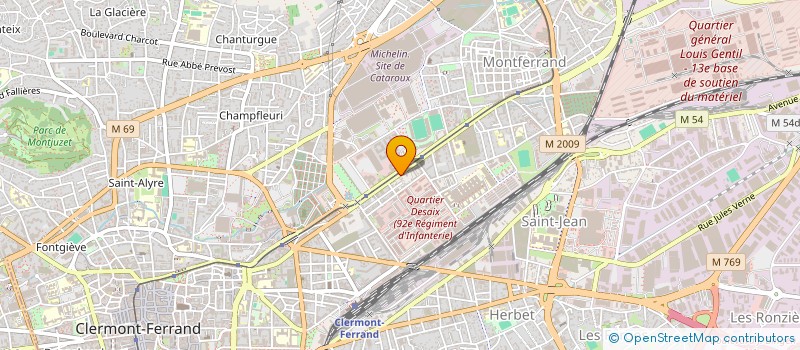 localisation de l'entreprise MADAME ALICE SIMOENS  CLERMONT-FERRAND