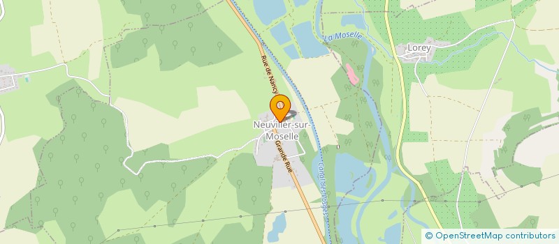 localisation de l'entreprise MADAME ALICE SIMON  NEUVILLER-SUR-MOSELLE