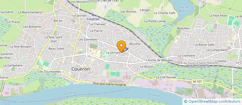 localisation de l'entreprise MADAME ALICE SOUIL à COUERON