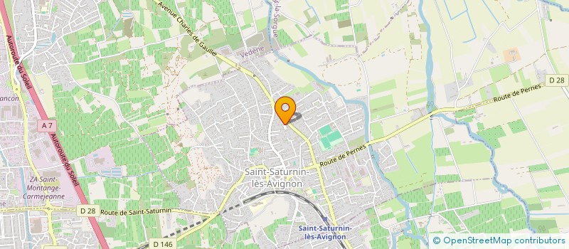 localisation de l'entreprise MADAME ALICE SOYSAL  SAINT-SATURNIN-LES-AVIGNON