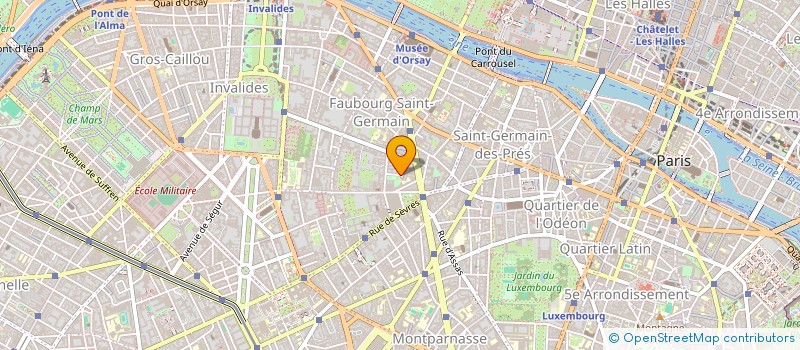 localisation de l'entreprise MADAME ALICE TAGLIONI  PARIS