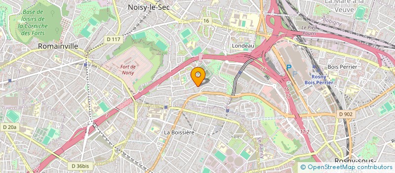 localisation de l'entreprise MADAME ALICE TEQUI  NOISY-LE-SEC