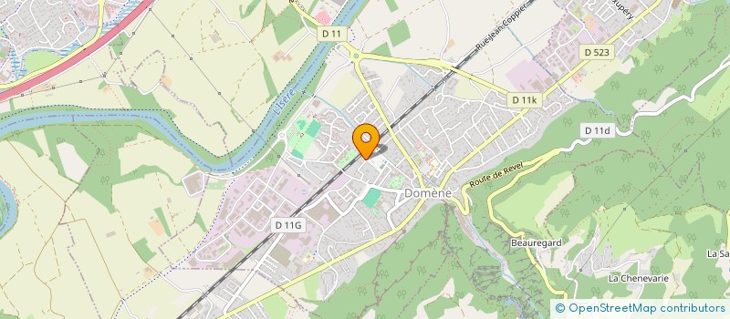 localisation de l'entreprise MADAME ALICE TESCONI-PIARULLI  DOMENE