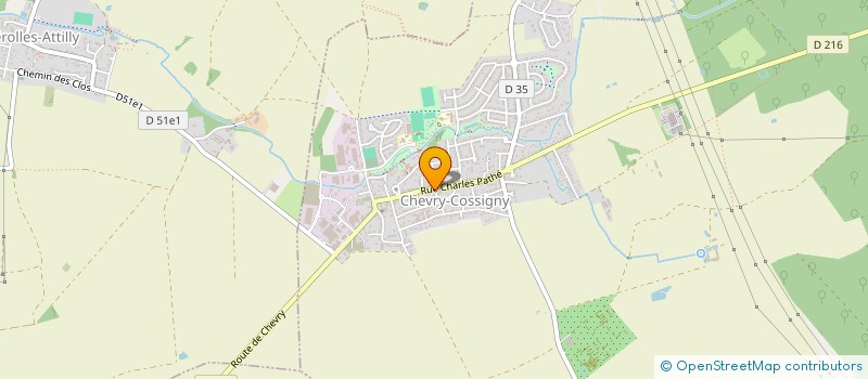 localisation de l'entreprise MADAME ALICE THOMAS  LOYAT