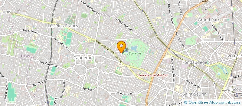 localisation de l'entreprise MADAME ALICE THOMAS  BORDEAUX