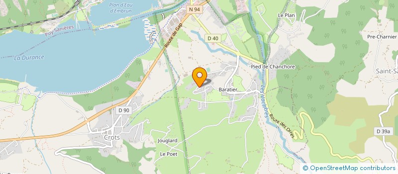 localisation de l'entreprise MADAME ALICE TISSERAND  PUY-SANIERES