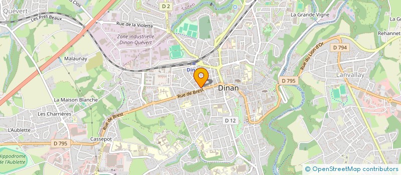 localisation de l'entreprise MADAME ALICE TORNO à DINAN