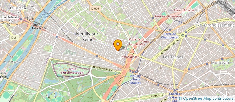 localisation de l'entreprise MADAME ALICE TOUBLANC à NEUILLY-SUR-SEINE