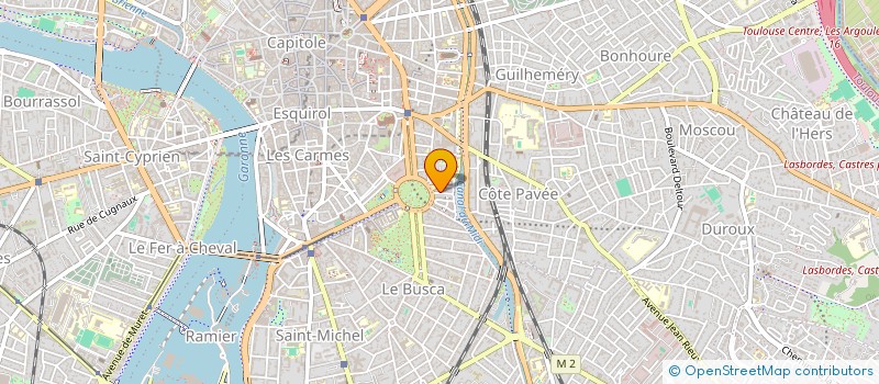 localisation de l'entreprise MADAME ALICE TOURNIER à TOULOUSE