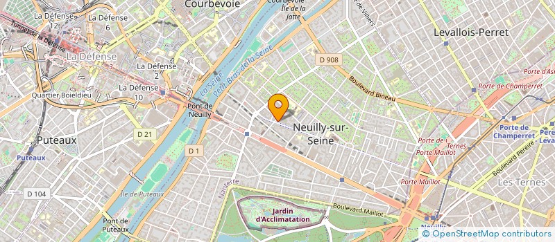 localisation de l'entreprise MADAME ALICE TREMBLAY à NEUILLY-SUR-SEINE