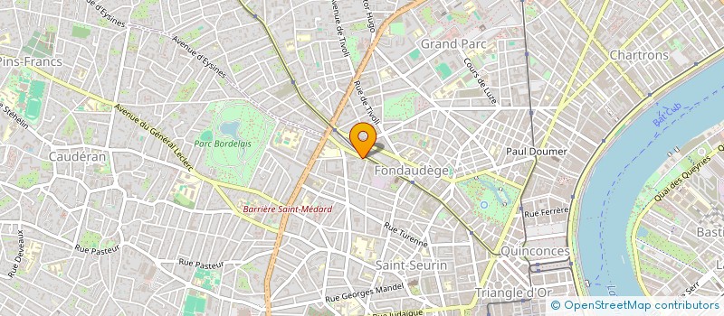 localisation de l'entreprise MADAME ALICE TRIMOULET  BORDEAUX