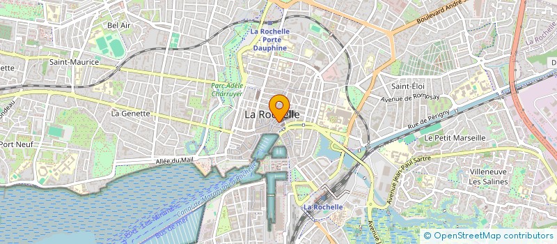 localisation de l'entreprise MADAME ALICE TROLONG  LA ROCHELLE