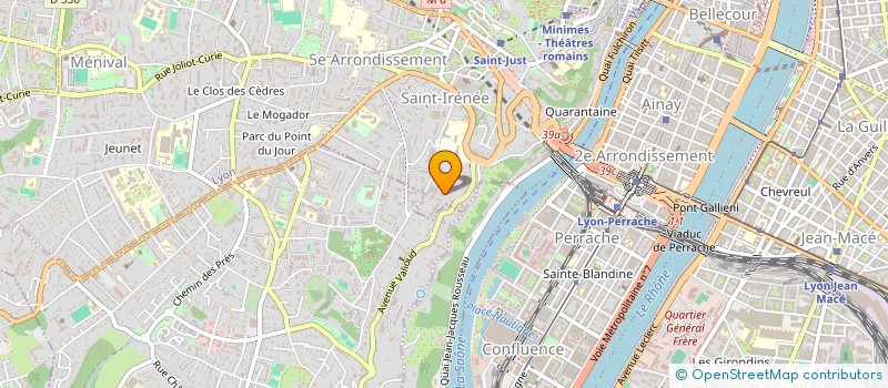 localisation de l'entreprise MADAME ALICE TSANG  LYON