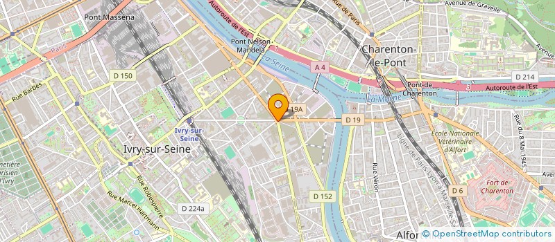 localisation de l'entreprise MADAME ALICE TURROC  IVRY-SUR-SEINE