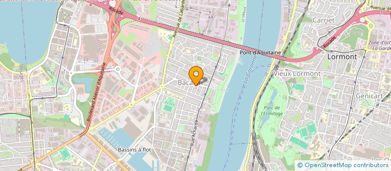 localisation de l'entreprise MADAME ALICE VALADE  BORDEAUX