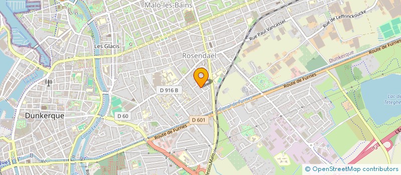 localisation de l'entreprise MADAME ALICE VARET à DUNKERQUE