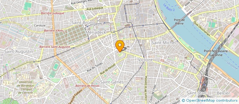 localisation de l'entreprise MADAME ALICE VASSEUR  BORDEAUX