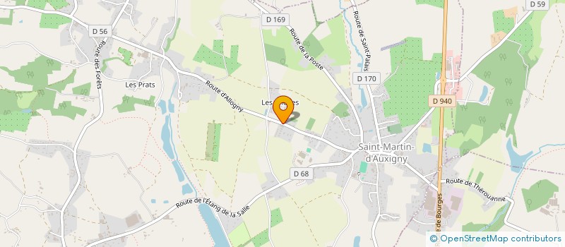 localisation de l'entreprise MADAME ALICE VAUTIER  SAINT MARTIN D'AUXIGNY