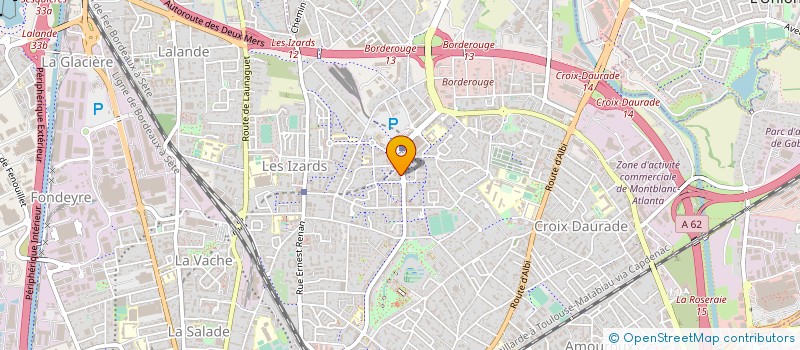 localisation de l'entreprise MADAME ALICE VERREZ  TOULOUSE