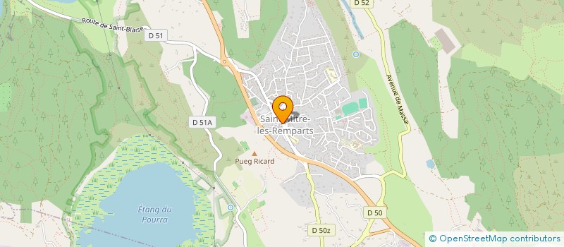 localisation de l'entreprise MADAME ALICE VIALA  SAINT-MITRE-LES-REMPARTS