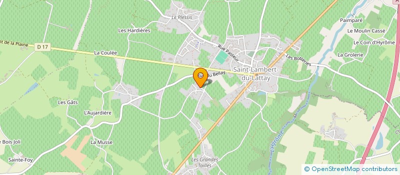 localisation de l'entreprise MADAME ALICE VIARD  VAL-DU-LAYON