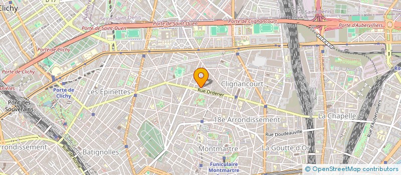 localisation de l'entreprise MADAME ALICE VIAULT  PARIS