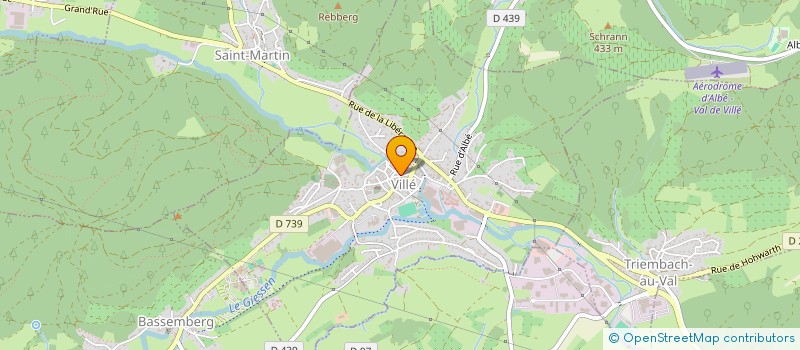 localisation de l'entreprise MADAME ALICE VIERLING  VILLE