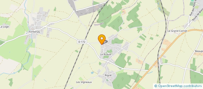 localisation de l'entreprise MADAME ALICE VILA  THOUARS