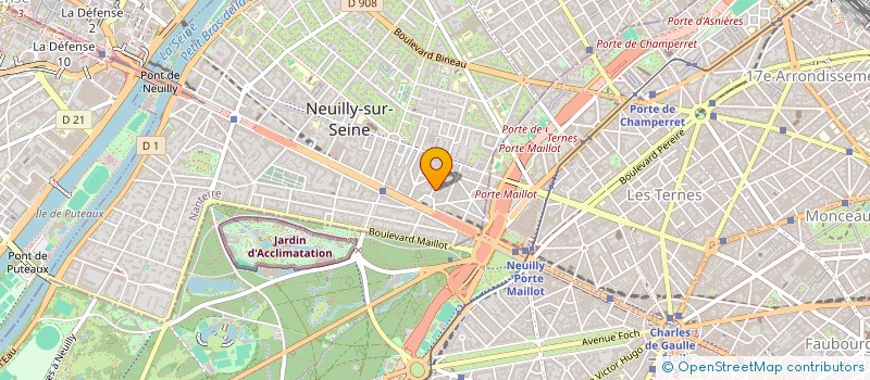 localisation de l'entreprise MADAME ALICE VUILLIER à NEUILLY-SUR-SEINE