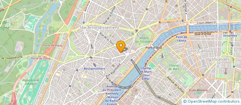 localisation de l'entreprise MADAME ALICE WALLNER  PARIS