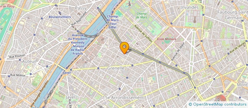 localisation de l'entreprise MADAME ALICE WANG  PARIS