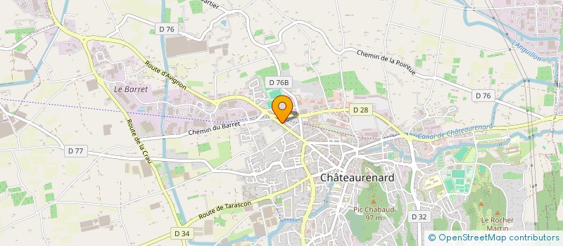 localisation de l'entreprise MADAME ALICE WASSON à CHATEAURENARD