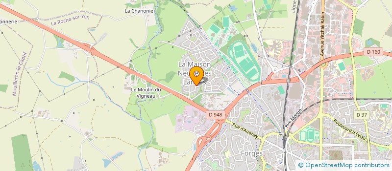 localisation de l'entreprise MADAME ALICE WILDERMUTH  LA ROCHE-SUR-YON