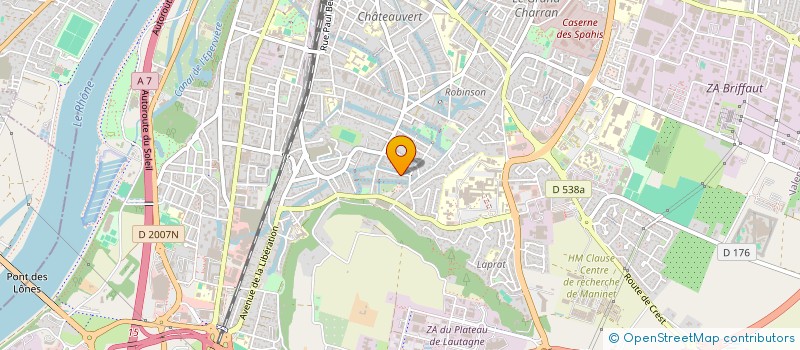 localisation de l'entreprise MADAME ALICE XIMENES  VALENCE