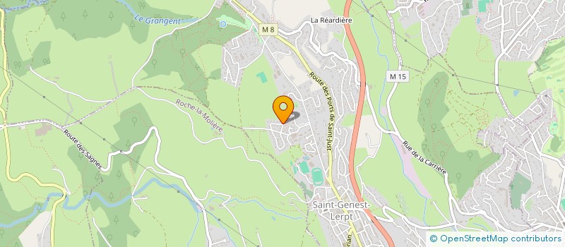 localisation de l'entreprise MADAME ALICE ZONI  SAINT-GENEST-LERPT