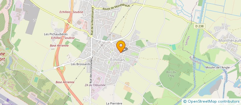 localisation de l'entreprise MADAME ALICIA ALEJO  ECHILLAIS