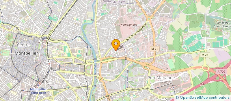 localisation de l'entreprise MADAME ALICIA ALVAREZ à MONTPELLIER