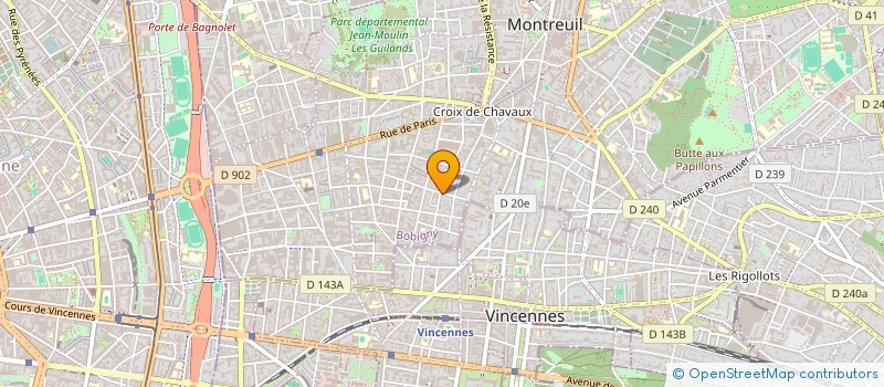 localisation de l'entreprise MADAME ALICIA ANDREI à MONTREUIL