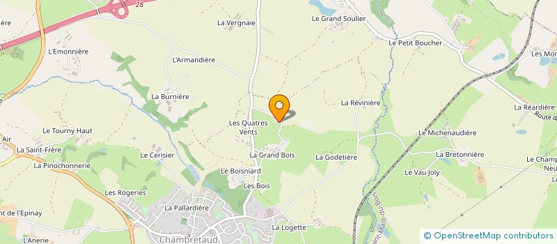 localisation de l'entreprise MADAME ALICIA ANGELINI  CHANVERRIE