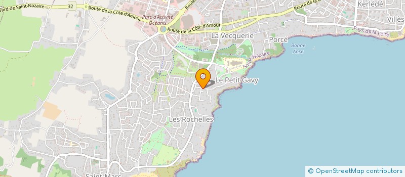 localisation de l'entreprise MADAME ALICIA AUDRY à SAINT-NAZAIRE