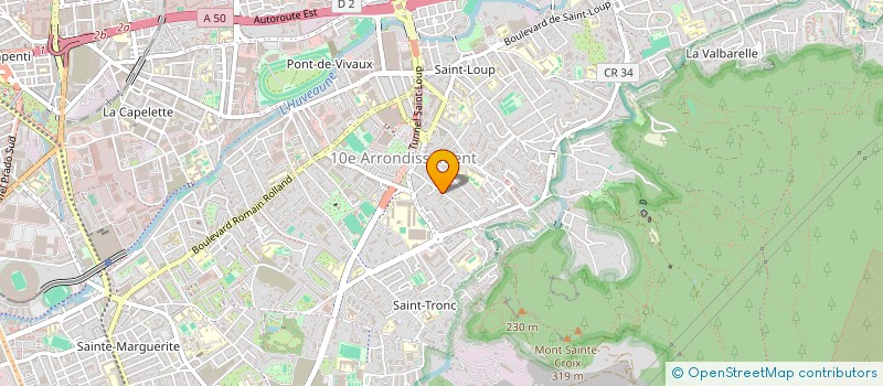 localisation de l'entreprise MADAME ALICIA AUGIER à MARSEILLE