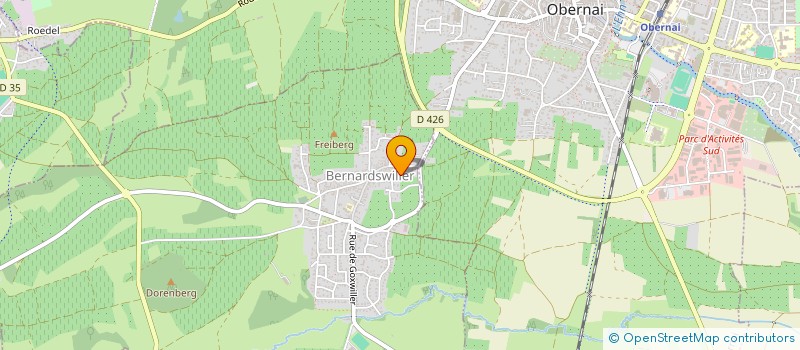 localisation de l'entreprise MADAME ALICIA AUGUSTO  NIEDERNAI