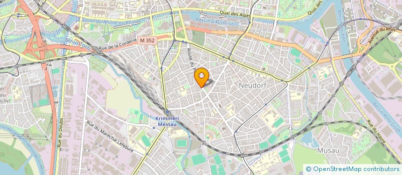 localisation de l'entreprise MADAME ALICIA BACIK à STRASBOURG